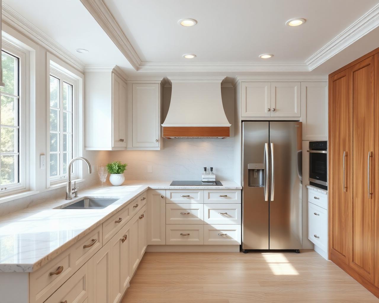 Restored kitchen