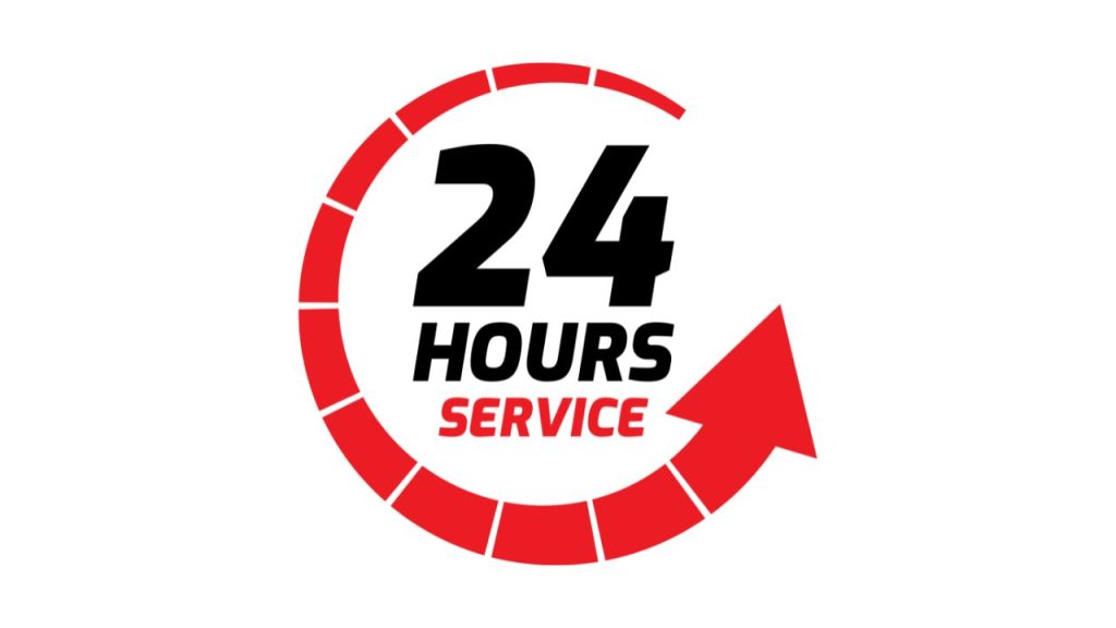 24 hour service